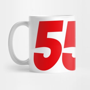 Carlos Sainz 55 - Driver Number Mug